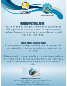 defensores del agua poster
